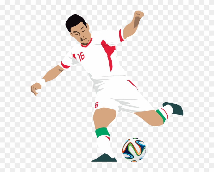 Football Scalable Vector Graphics Drawing Animation - Male Football Player  Cartoon Png - Free Transparent PNG Clipart Images Download