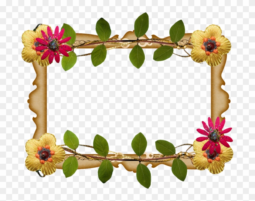 Picture Frames Floral Design Clip Art - Picture Frames Floral Design Clip Art #304464