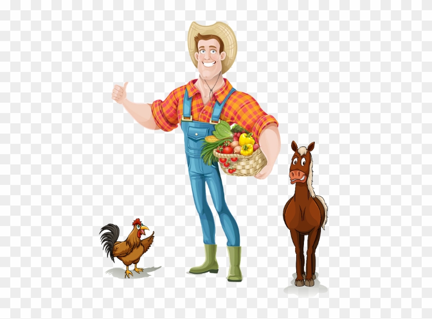 Farmer Cartoon Png #304354