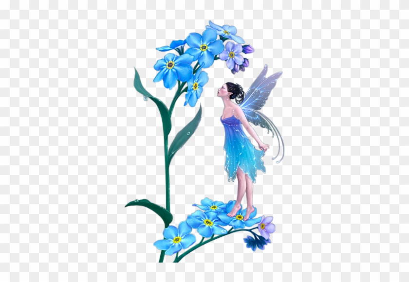 Fa-31 - Fairy Flower Transparent Background #304361