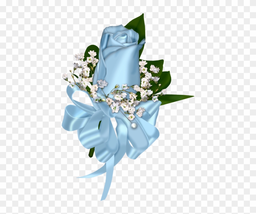 Blue Roses - Light Blue Rose Clip Art #304419