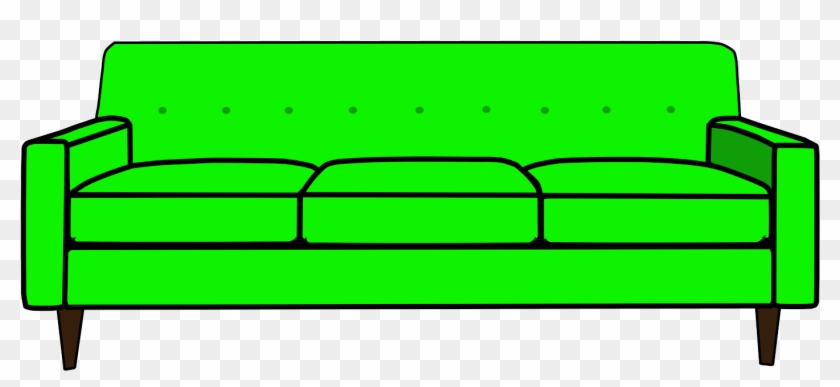 Sofa Clipart Animated - Transparent Couch Clipart #304432