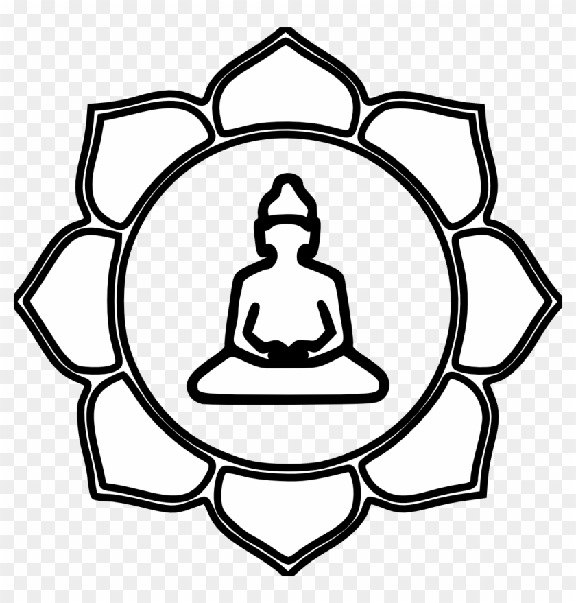 Lotus Clipart Buddhism - Buddhism Drawing #304516