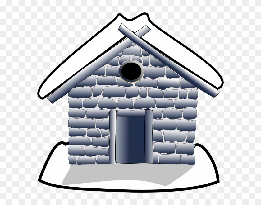 Free Vector Homes Clipart Clip Art - Stone Houses Clipart #304547