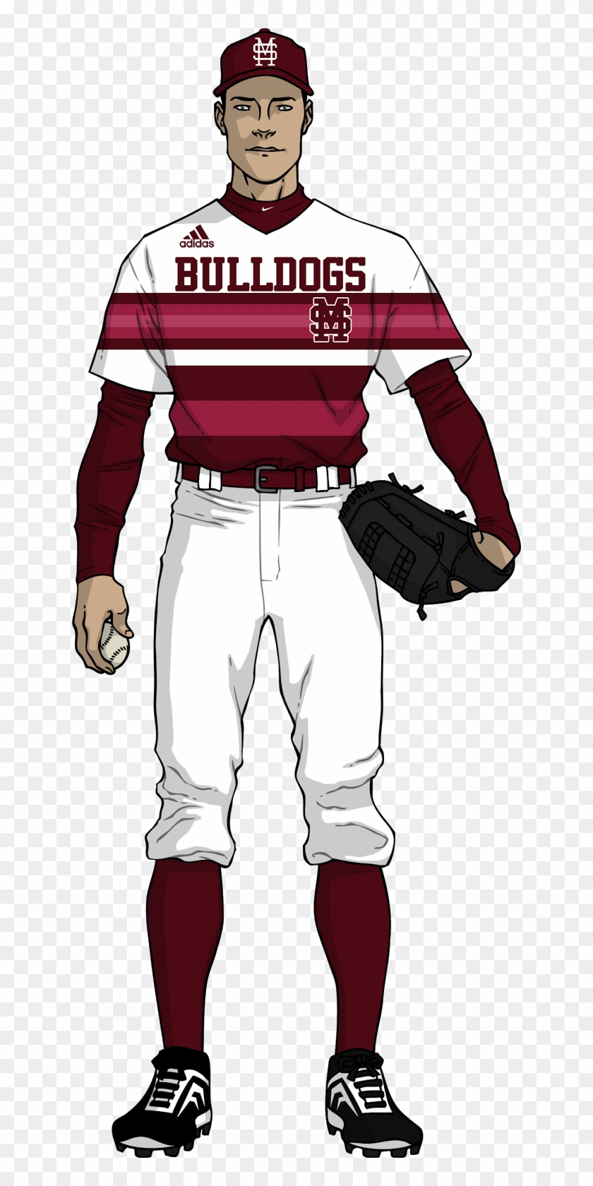 The Bulldogs Currently Have Four Hats - Mississippi State Baseball Uniforms #304637