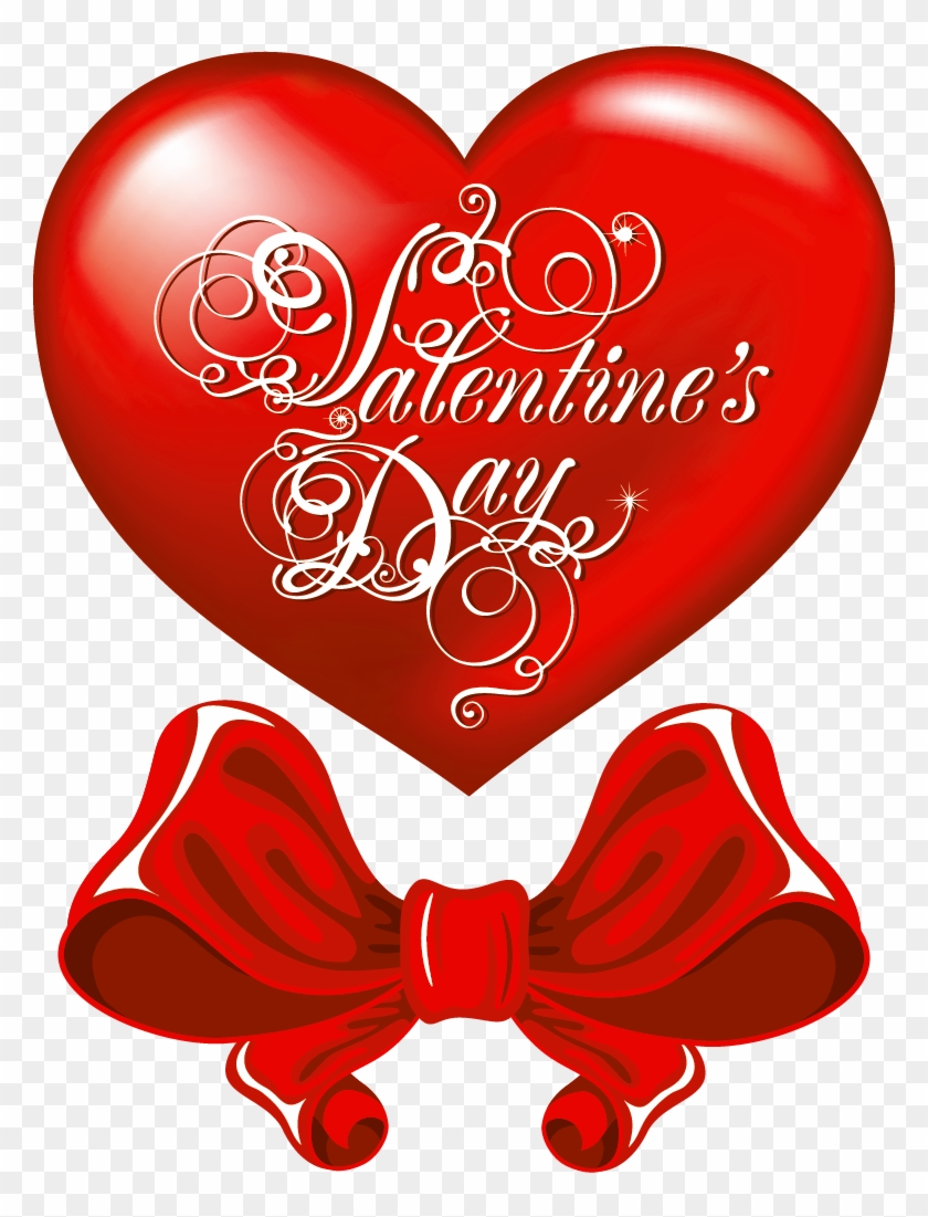 Red Valentines Day Heart Valentines Day Red And White - 7 Feb To 21 Feb Days List 2018 #304645