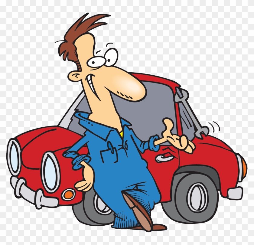 Cartoon Auto Mechanic Clip Art - Cartoon Auto Mechanic Clip Art #304706