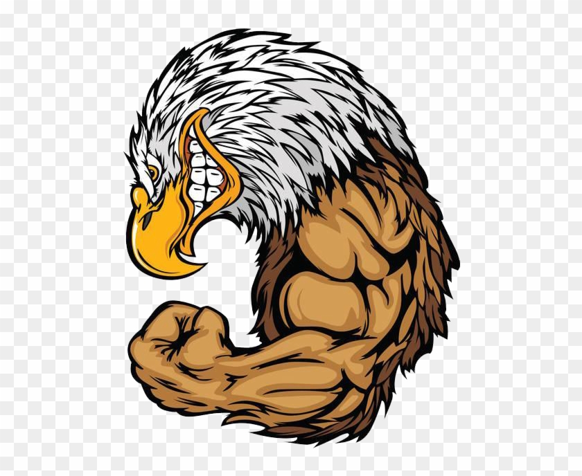 Bald Eagle Clip Art - Strong Eagle Cartoon #304753