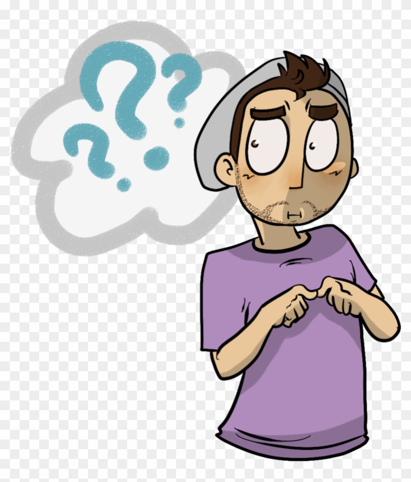 Confused By Leemak On Clipart Library - Confused Cartoon Face Png #304787