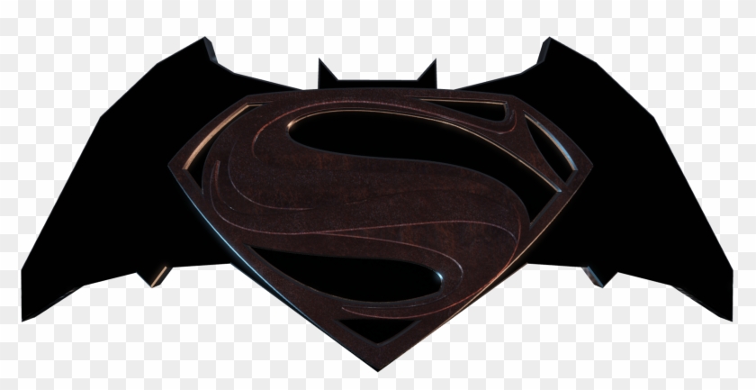 Batman Vs Superman Manips Art - Black And White Batman V Superman Logo #304863
