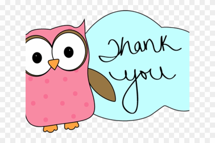 Owl Clipart Homework - Thank You Clip Art Free #304884