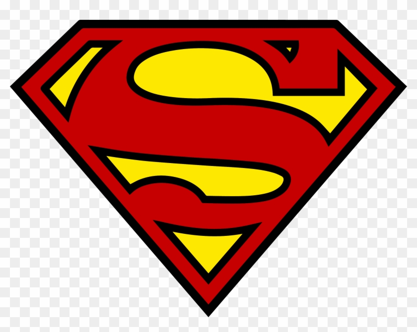 Superman Shield Logo Clip Art - Superman Png #304897