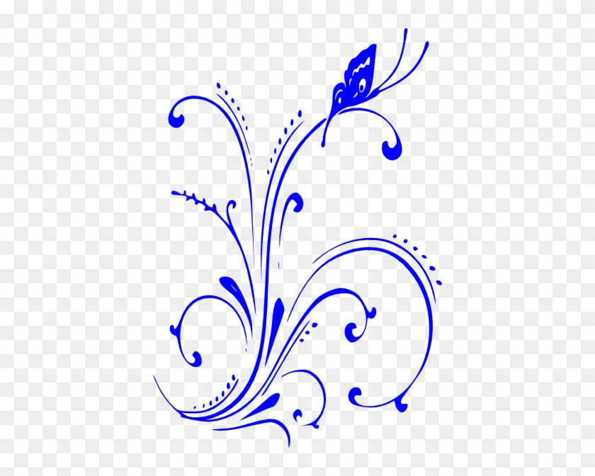 Royal Blue Wedding Border Design - Free Transparent PNG Clipart Images  Download