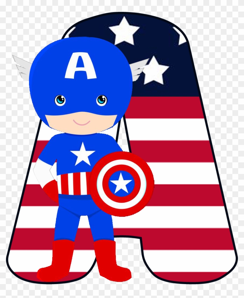 Explore These Ideas And More - Topo De Bolo Capitao America Scrap Pra Imprimir #304980