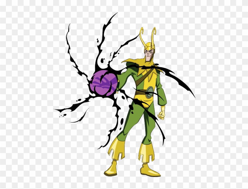 Marvel Loki Clipart - Avengers Earth's Mightiest Heroes #305008