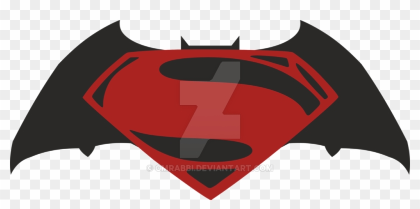 Superman V Batman Png Logo Clipart - Batman V Superman Symbol #305022