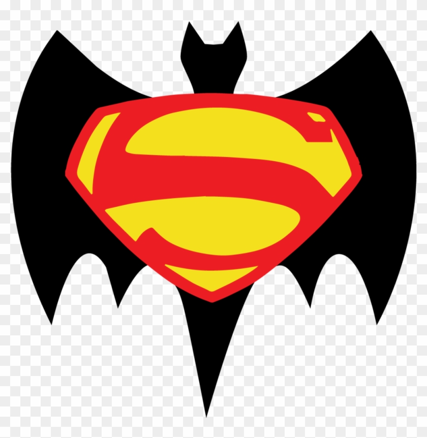 Batman V Superman Retro Logo By Jarvisrama99 - Batman Superman Logo Png -  Free Transparent PNG Clipart Images Download