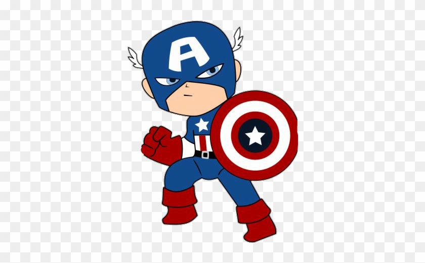 Captain America Cartoon Png #305046
