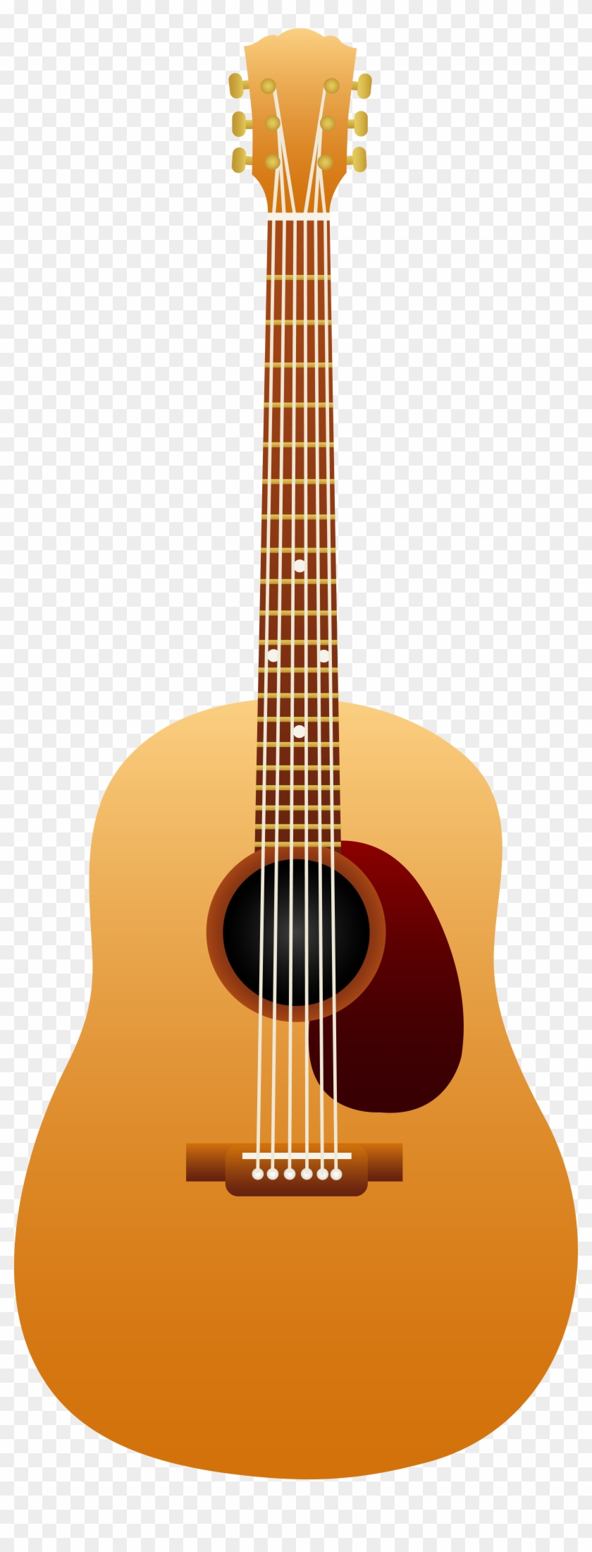 Acoustic Guitar Clip Art - Guitar Clipart No Background #305119