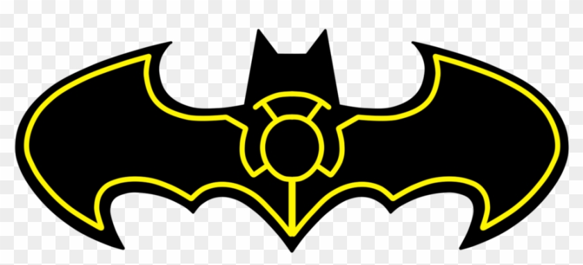 Sinestro Batman Logo By Lordomegaz On Clipart Library - Sinestro Corps Batman Logo #305123