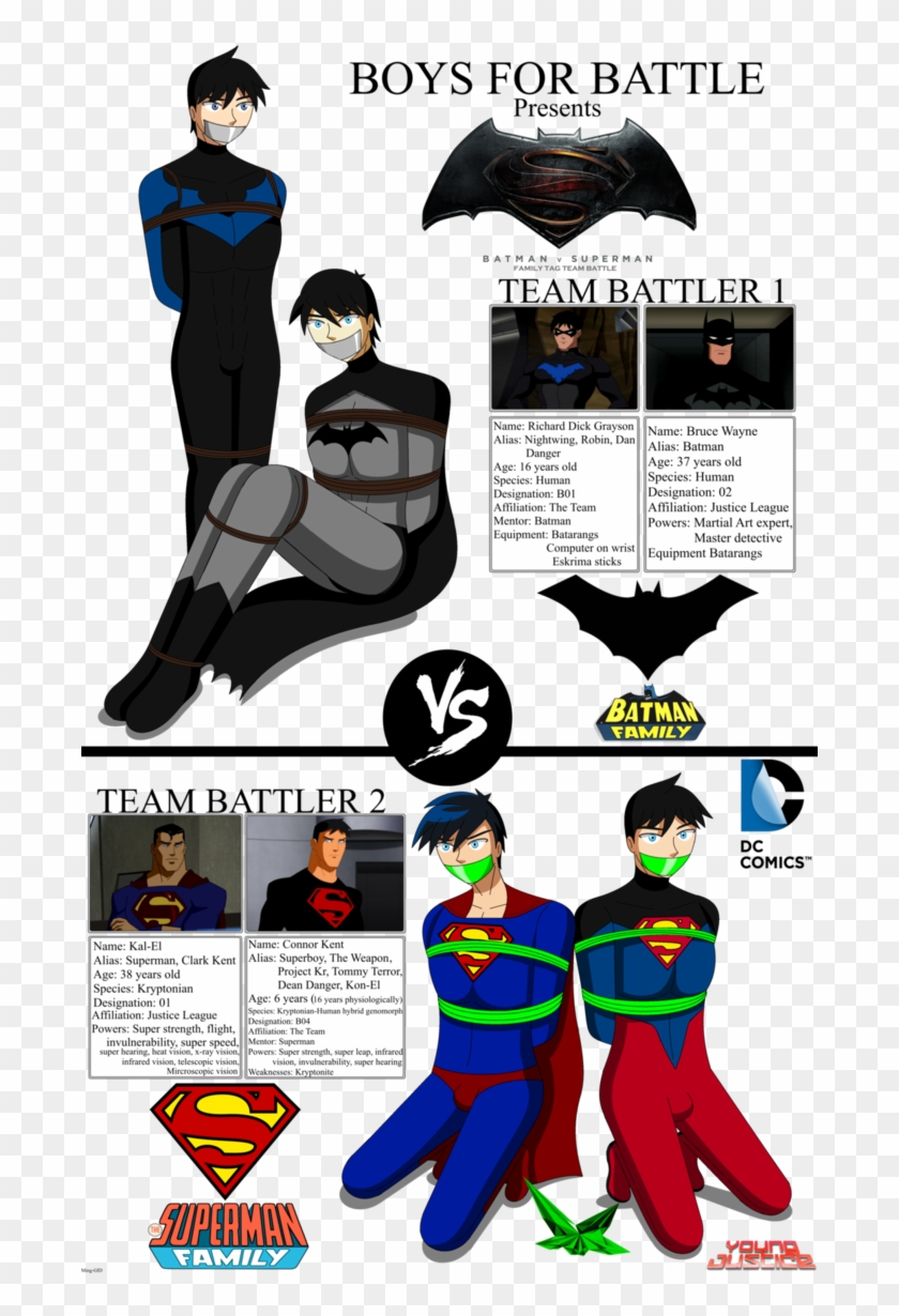 Dc Family Tag Team Match - Superman #305130