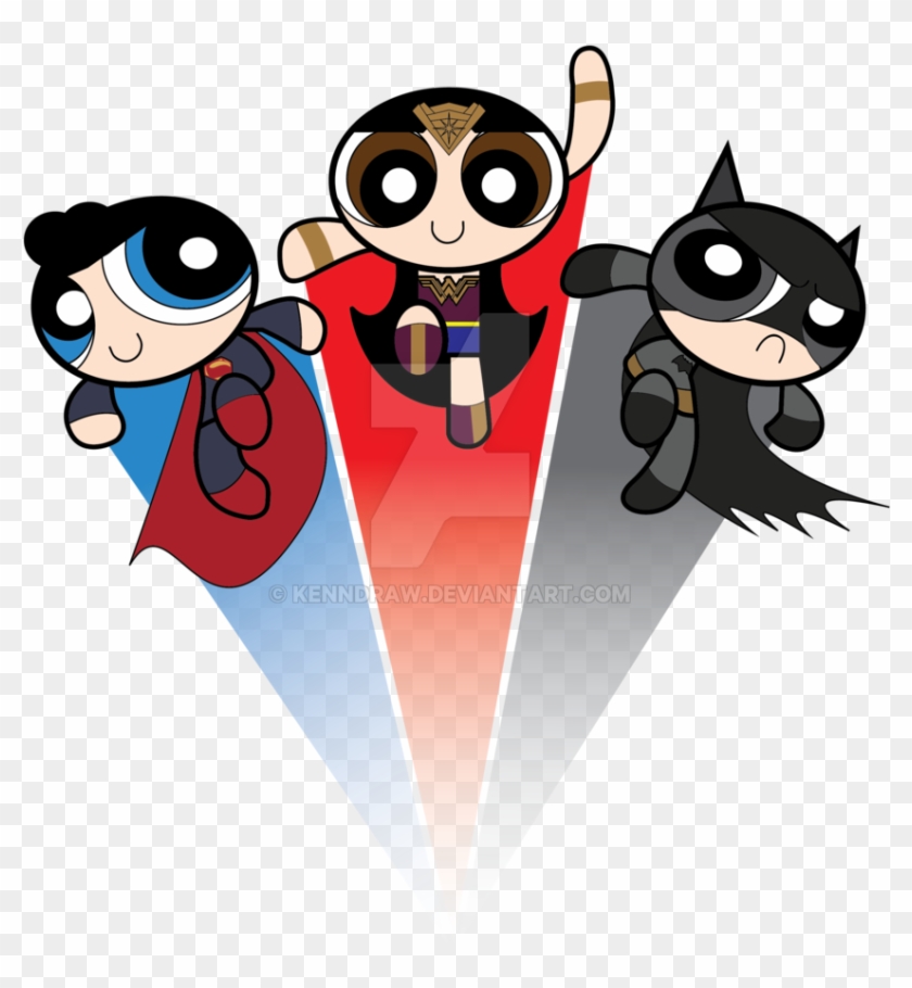 Batman V Superman By Kenndraw - Power Puff Girls Superman #305134