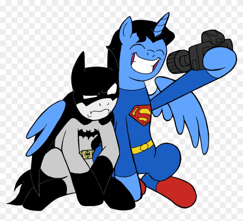 Batmane And Supermane Photo Selfie By Edcom02 - Cartoon #305138