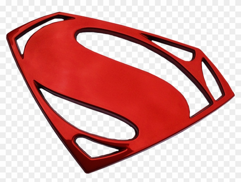 Batman V Superman - Man Of Steel/new Mos Distessed Shield Junior Sheer #305250