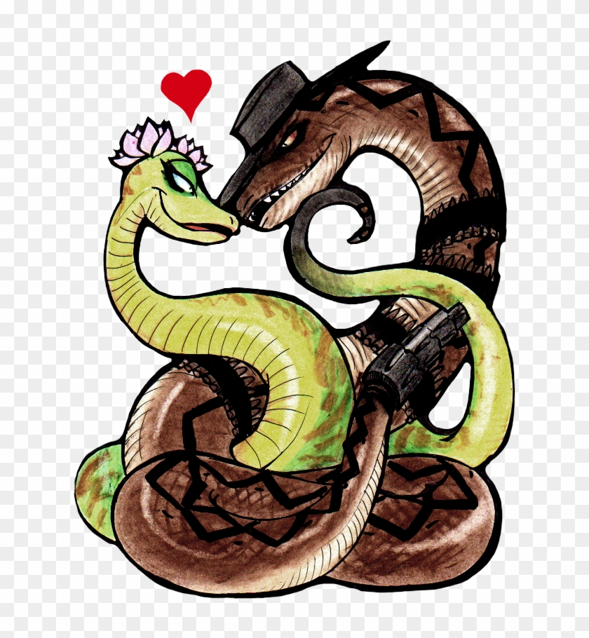 Rattlesnake Jake And Viper In Love - Rattlesnake Jake And Viper #305262