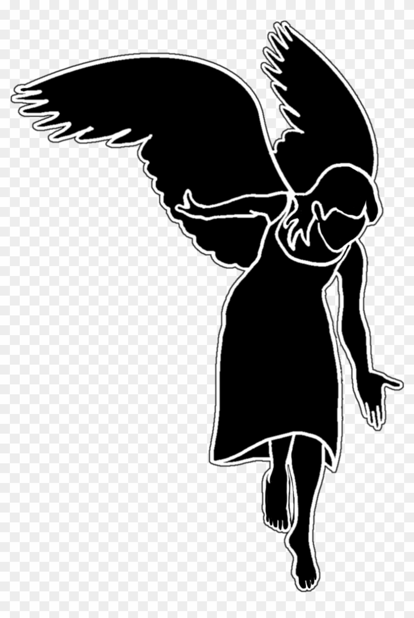 Angel Silhouettes - Illustration #305280