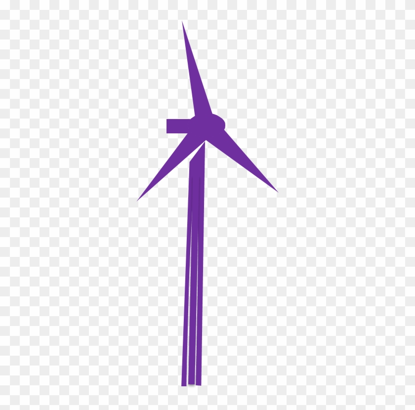 Purple Windmill - Purple Wind Turbines #305311