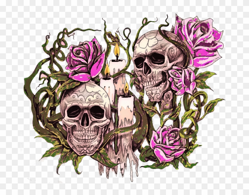 What Is The Meaning Of A Skull And Rose Tattoo Youtube - Money Roses Tattoo Designs #305396