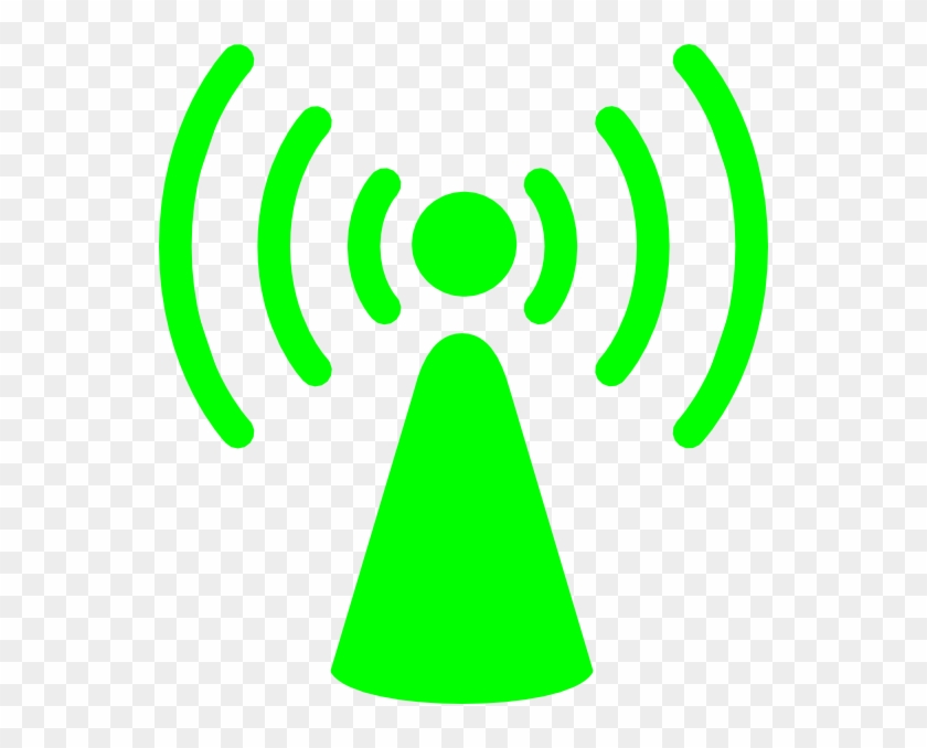 Tower Green Clip Art - Wireless Access Point Icon #305427