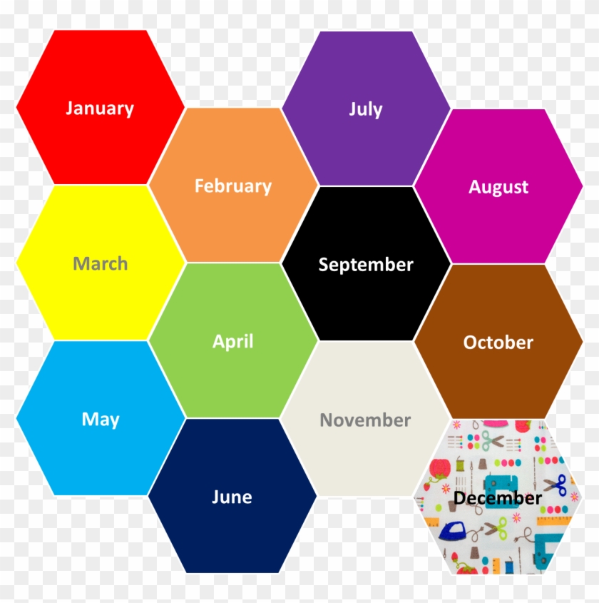 Japanese Colour Club Calendar - Colours Of The Month #305695