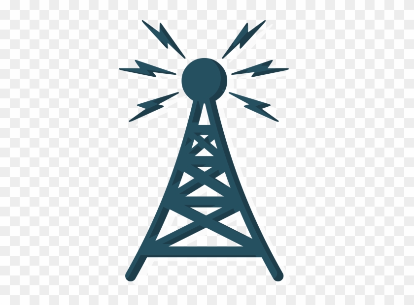 Amateur Radio - Cartoon Cell Phone Towers #305829