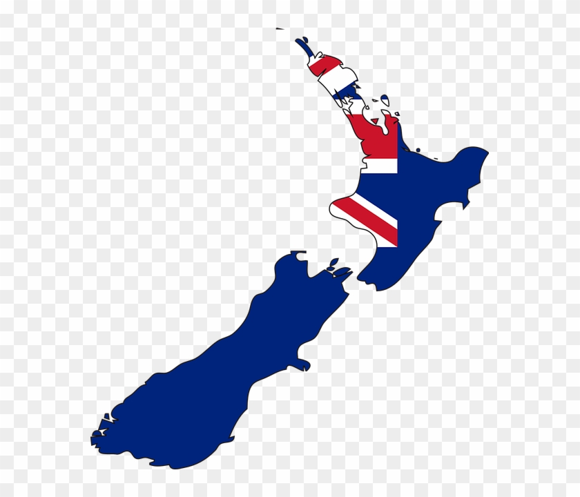 New Zealand Map Full Size PNG Clipart Images Download