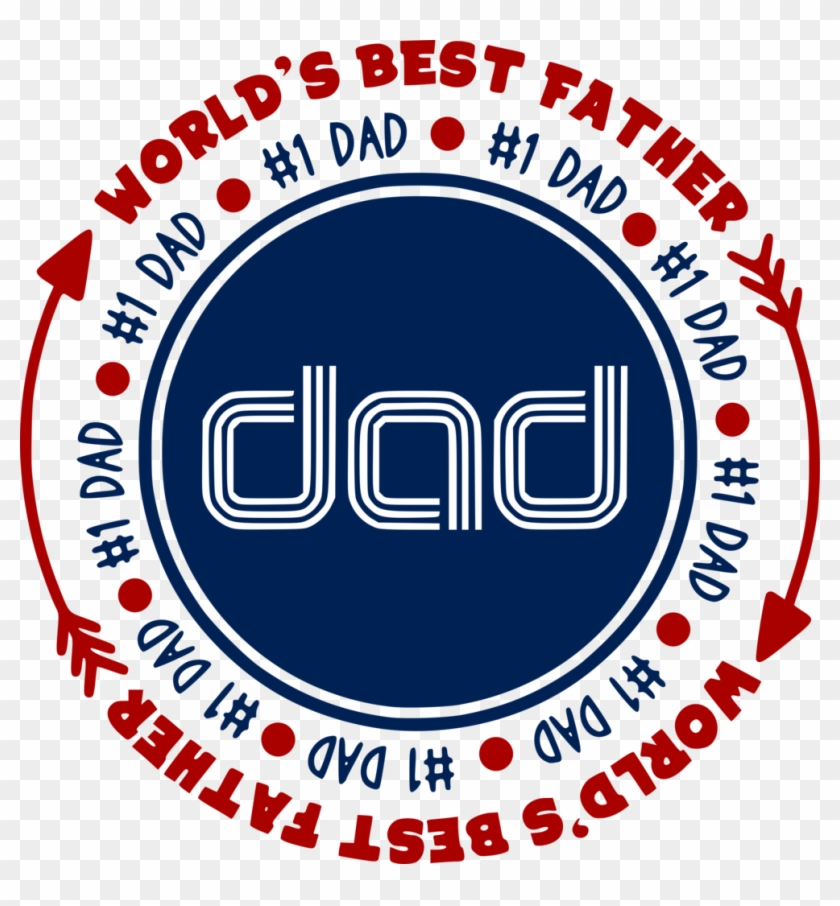 Dad Circle Words - Technics Duplex 5 Slipmats #305888