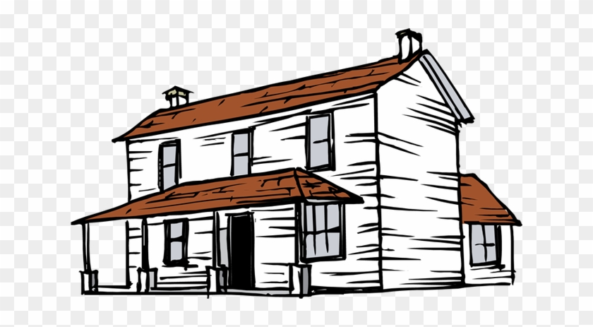 Houses And Buildings Clip Art And Buildings Clip Art - Farmhouse Clipart #305907