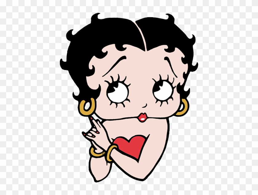 Betty Boop Clip Art Vector - Old Cartoon Characters Girls #305915.