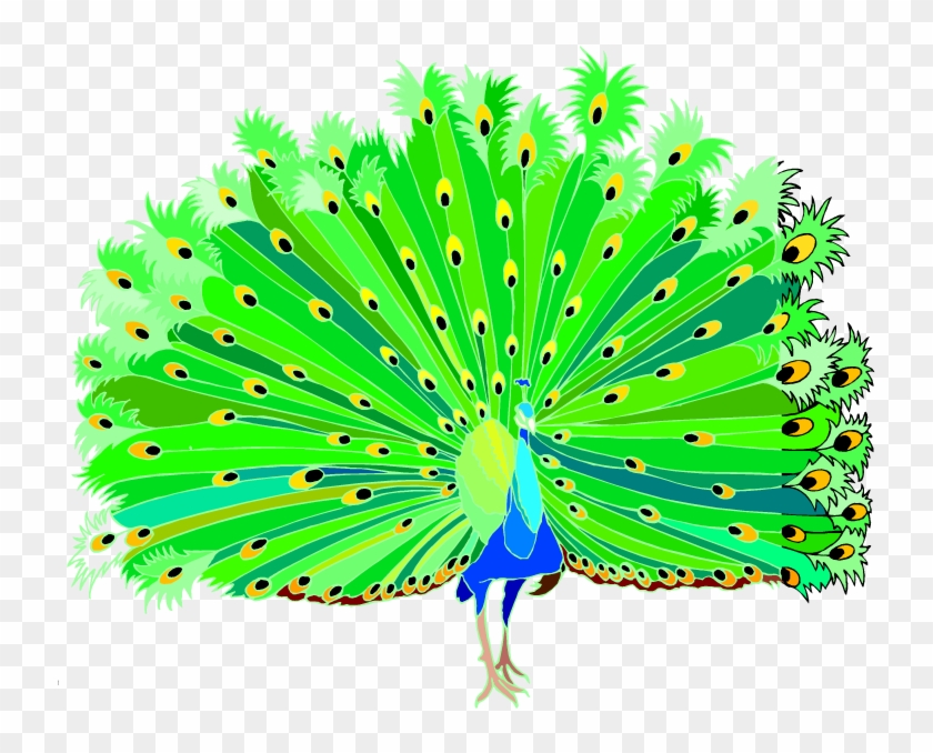 Peacock Clip Art Clipart Clipartix - Dancing Peacock Clipart #305986