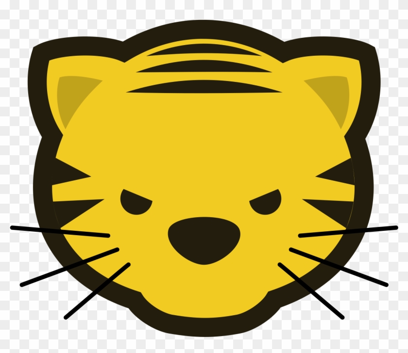 Clip Art Tiger Face #306009