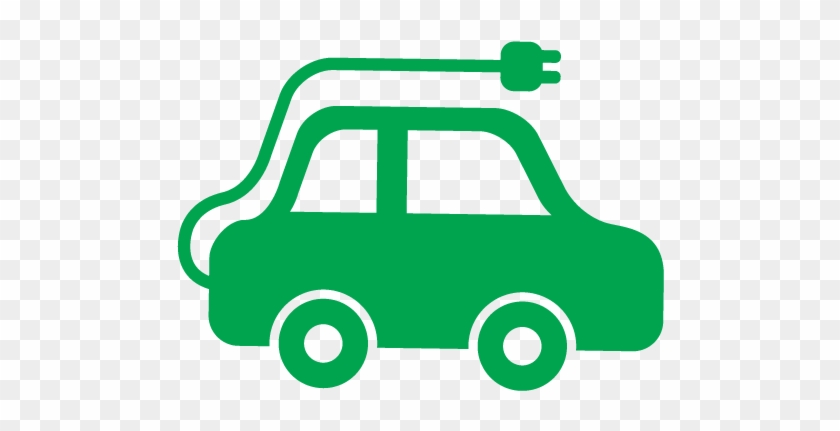 Electric Vehicles - Car Electric Icon Png #306043