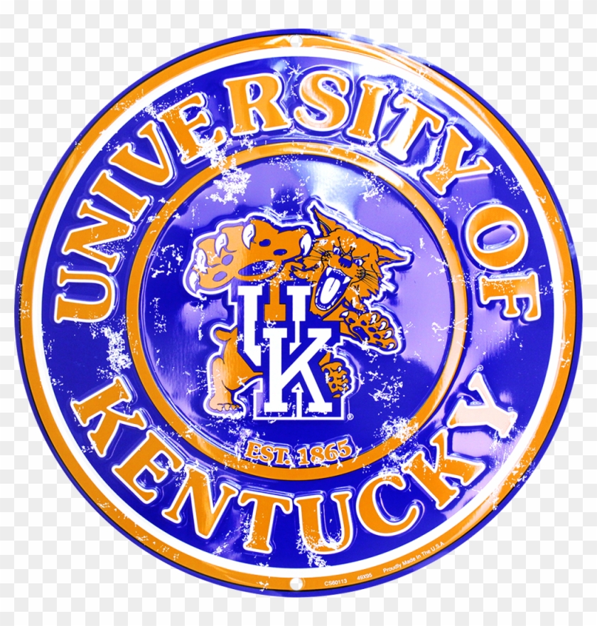 Kentucky Wildcats Circle Sign - Kentucky Wildcats Circle Sign #306090
