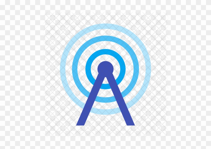 Radio Tower Icon - Telecommunications Tower #306095