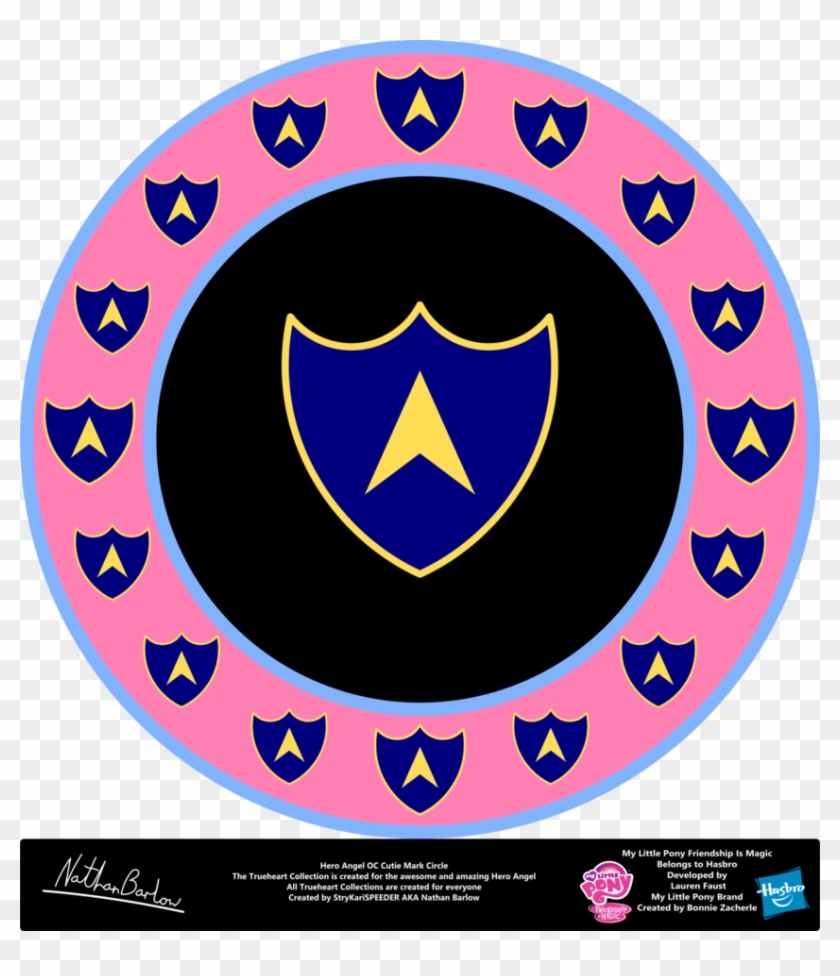 Hero Angel Oc Cutie Mark Circle By Strykarispeeder - Color #306106