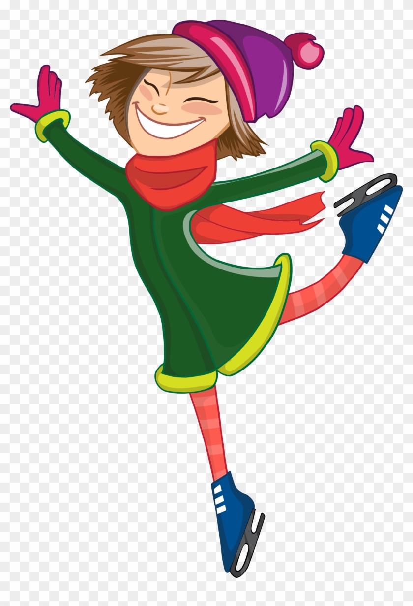 Skating - Joyful Clipart #306169