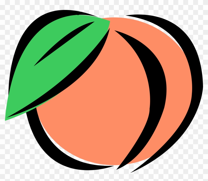 Related Peach Clipart Transparent - Peaches Png #306196