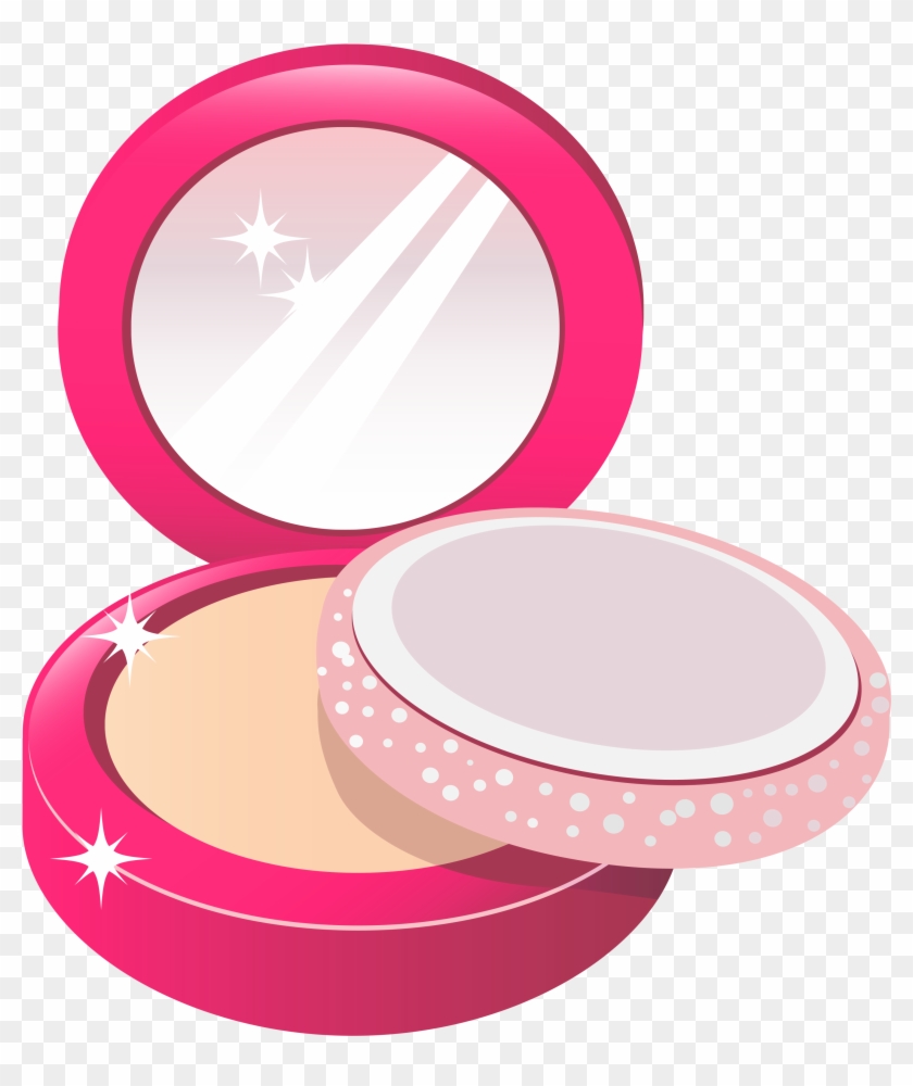 Sunscreen Face Powder Cosmetics Clip Art - Sunscreen Face Powder Cosmetics Clip Art #306257