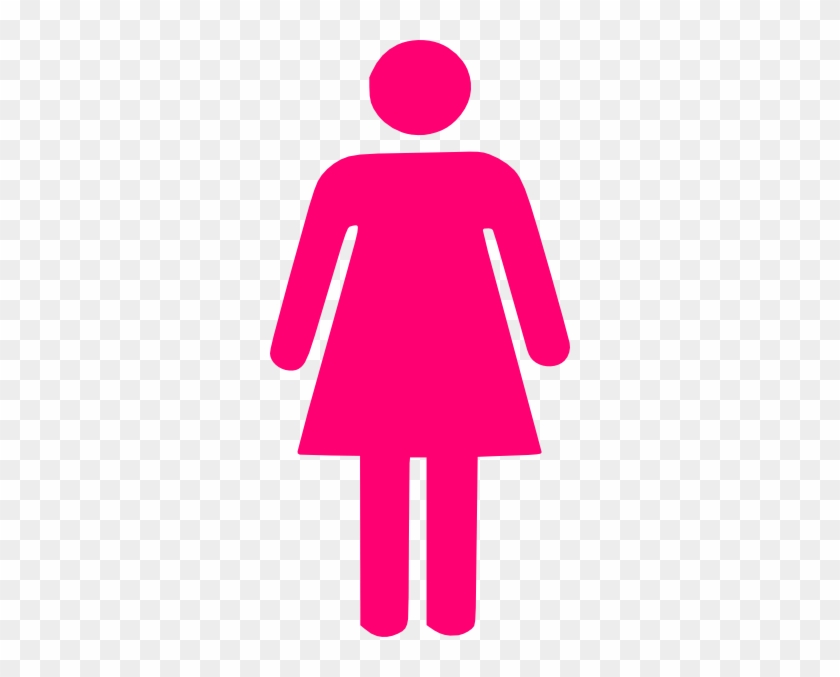 Woman Silhouette Pink Clip Art - Your Girlfriend Me Pole #306205