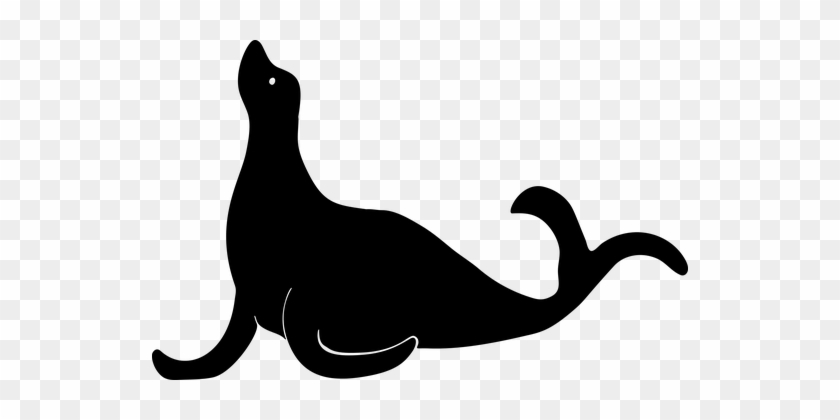Seal Clipart Transparent - Seal Silhouette #306285